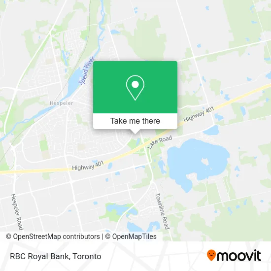 RBC Royal Bank map