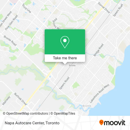 Napa Autocare Center map