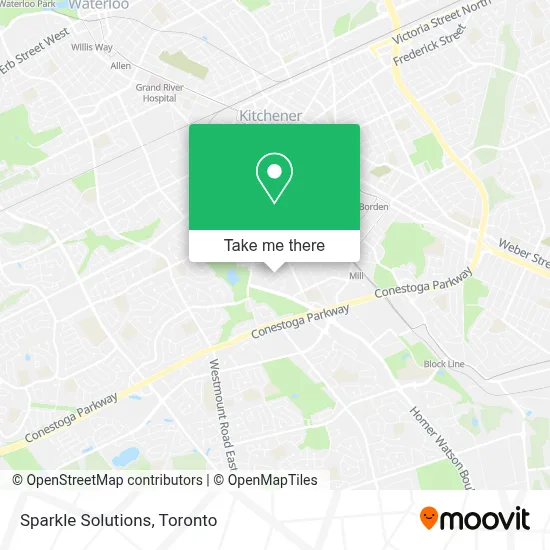 Sparkle Solutions map