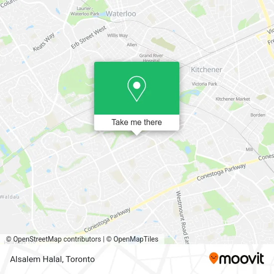 Alsalem Halal map