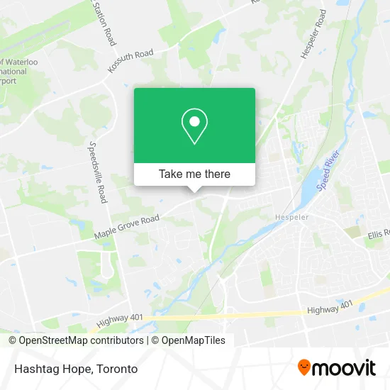 Hashtag Hope map
