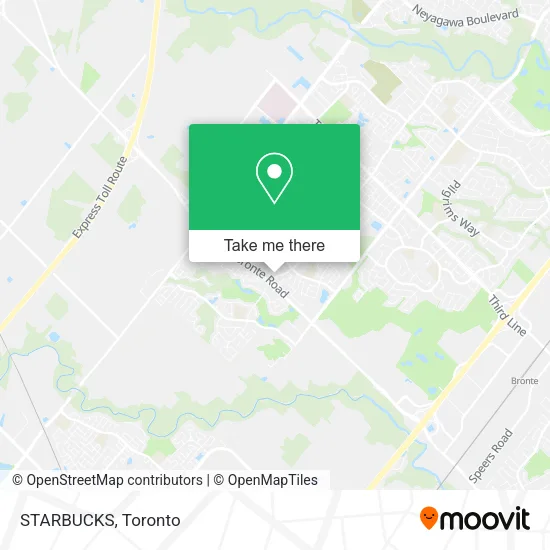 STARBUCKS map