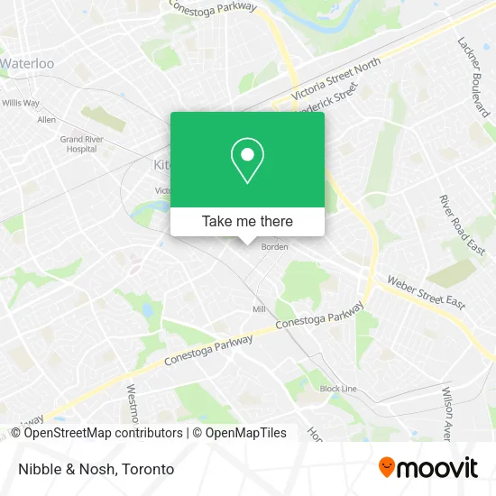 Nibble & Nosh map
