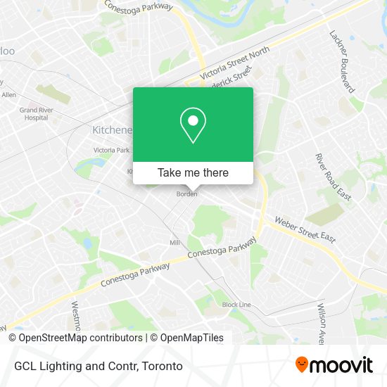 GCL Lighting and Contr map