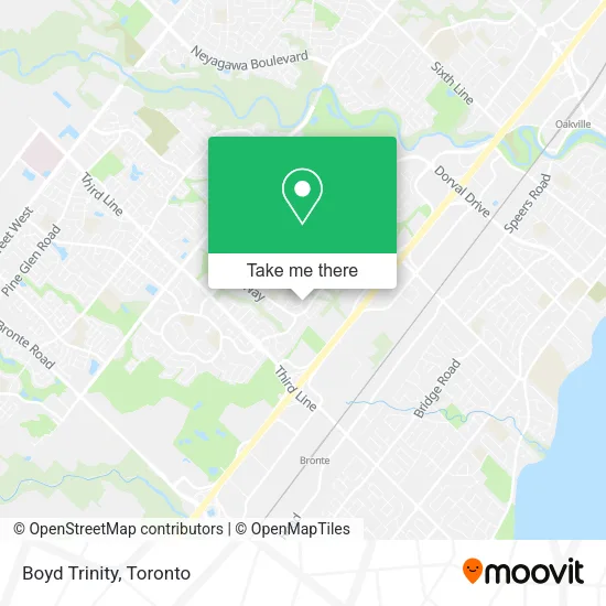 Boyd Trinity map