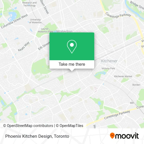 Phoenix Kitchen Design map
