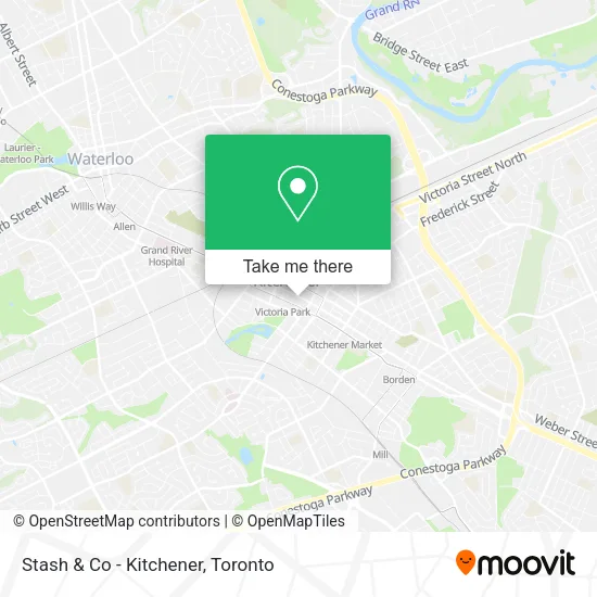 Stash & Co - Kitchener map