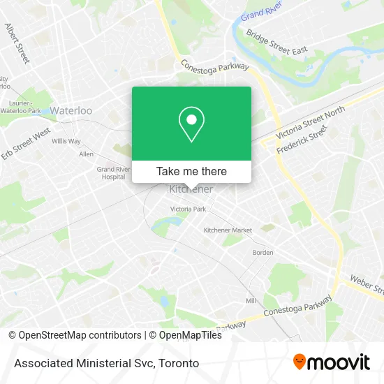Associated Ministerial Svc map