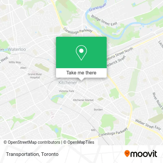 Transportation map