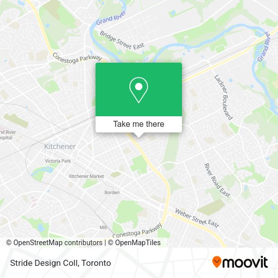 Stride Design Coll map