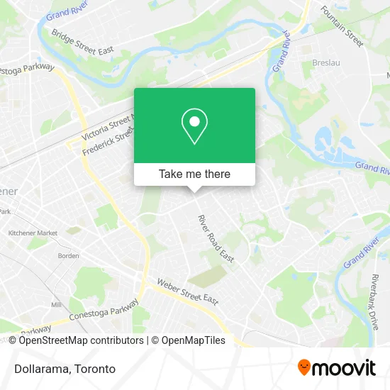 Dollarama map