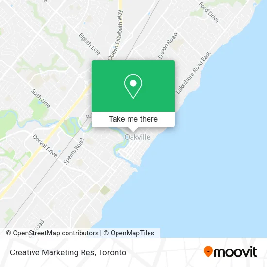 Creative Marketing Res map