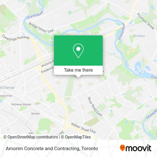 Amorim Concrete and Contracting map