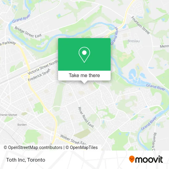 Toth Inc map