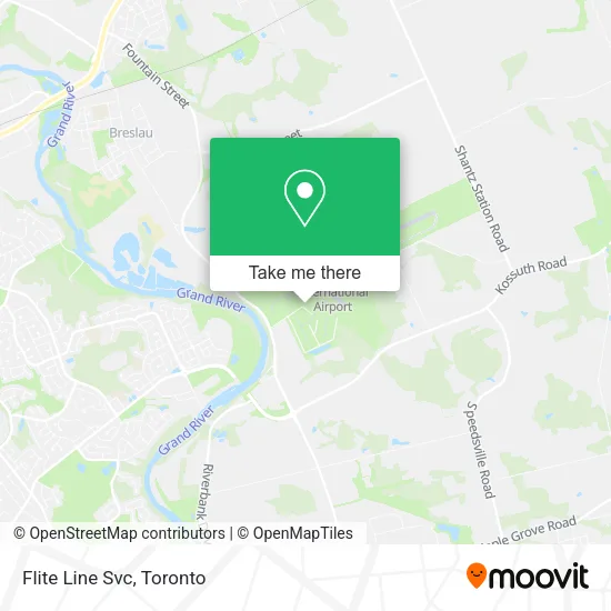 Flite Line Svc map