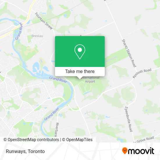 Runways map