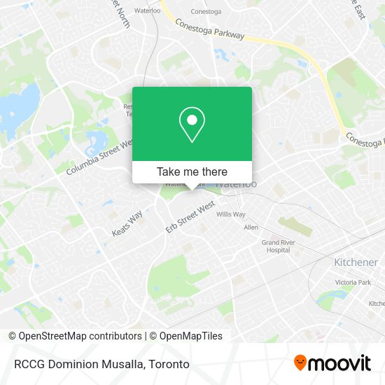 RCCG Dominion Musalla map