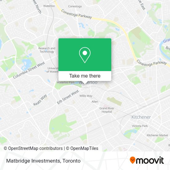 Matbridge Investments map