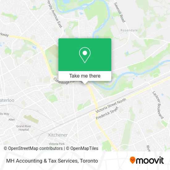 MH Accounting & Tax Services map