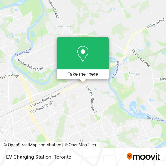 EV Charging Station map