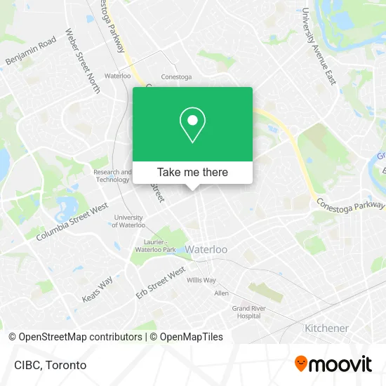 CIBC map