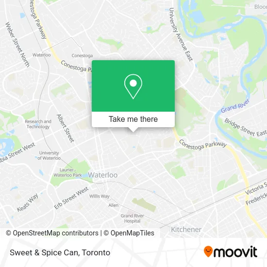 Sweet & Spice Can map