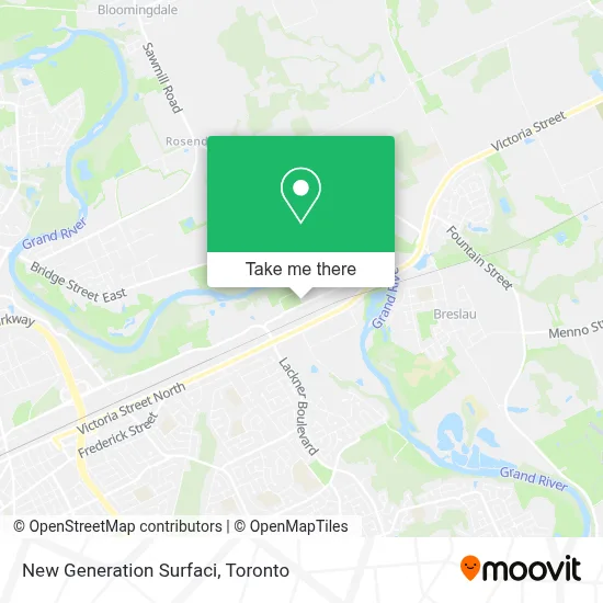 New Generation Surfaci map
