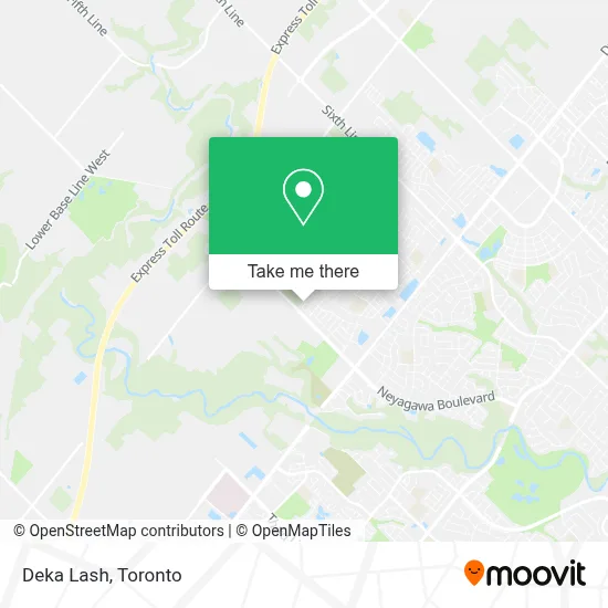 Deka Lash map