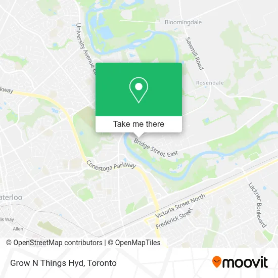 Grow N Things Hyd map