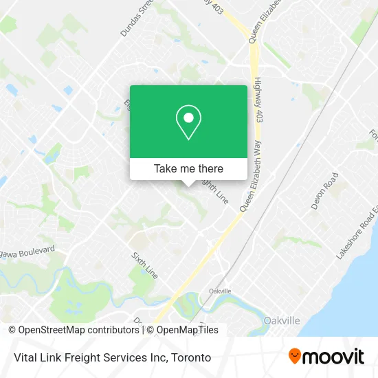 Vital Link Freight Services Inc map