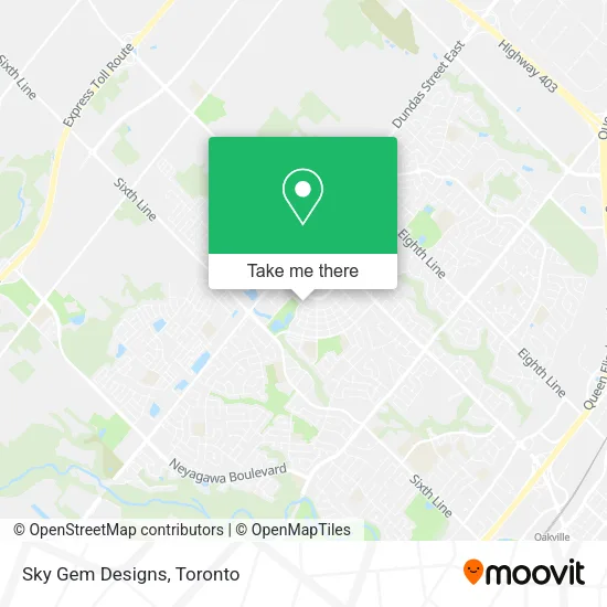 Sky Gem Designs map