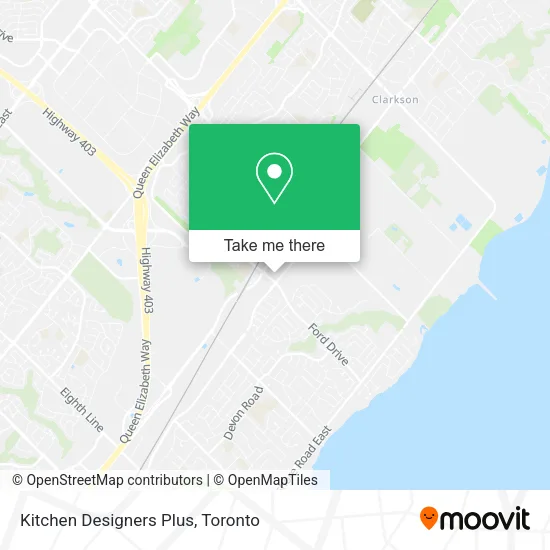 Kitchen Designers Plus map