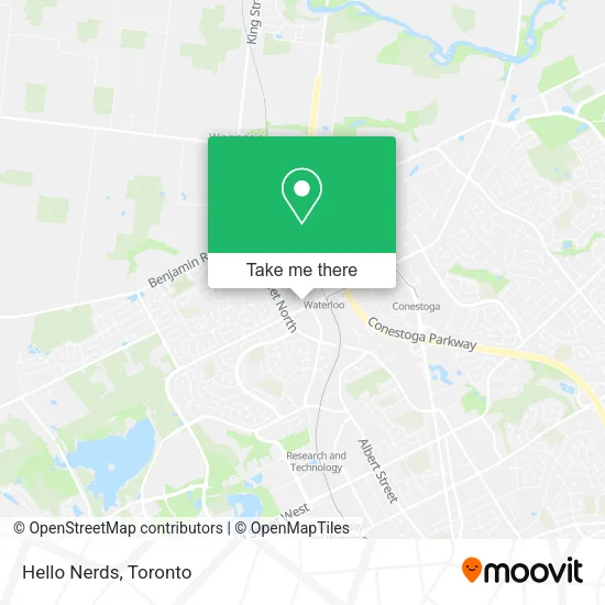 Hello Nerds map