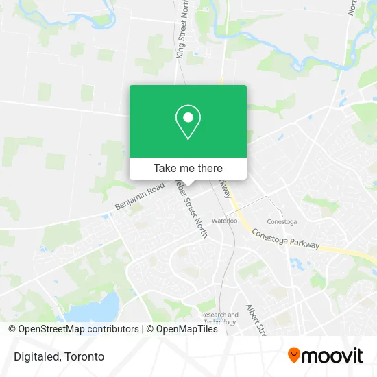 Digitaled map