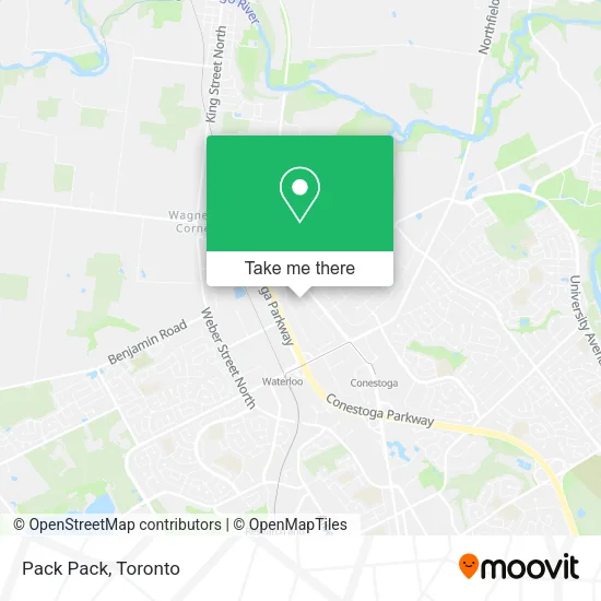 Pack Pack map