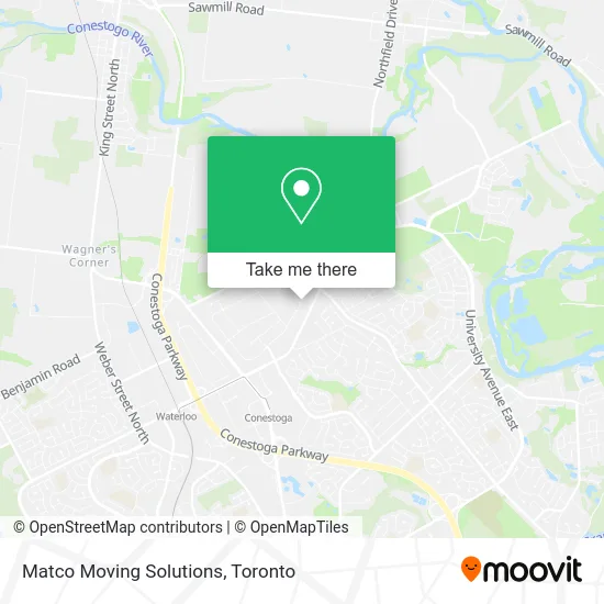Matco Moving Solutions map