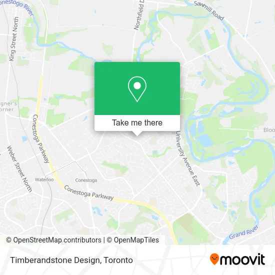 Timberandstone Design map