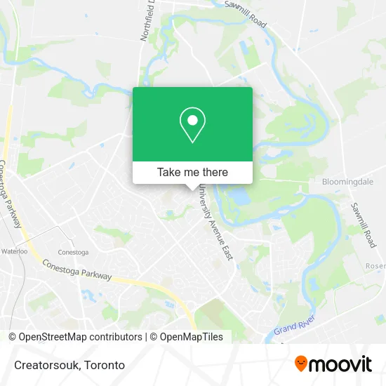 Creatorsouk map
