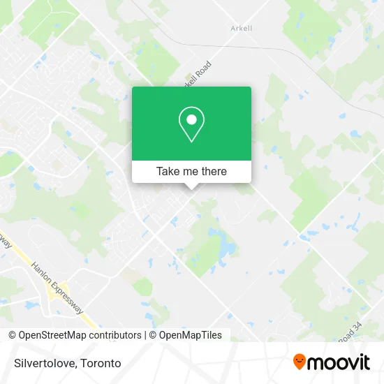 Silvertolove map