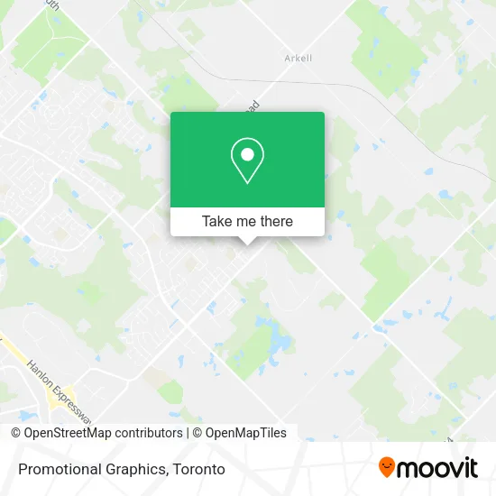 Promotional Graphics map