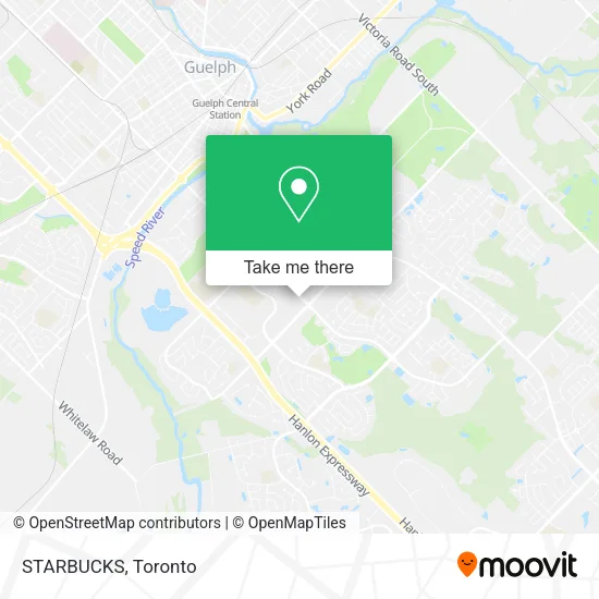 STARBUCKS map