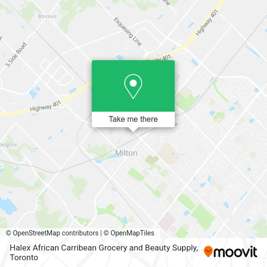 Halex African Carribean Grocery and Beauty Supply map