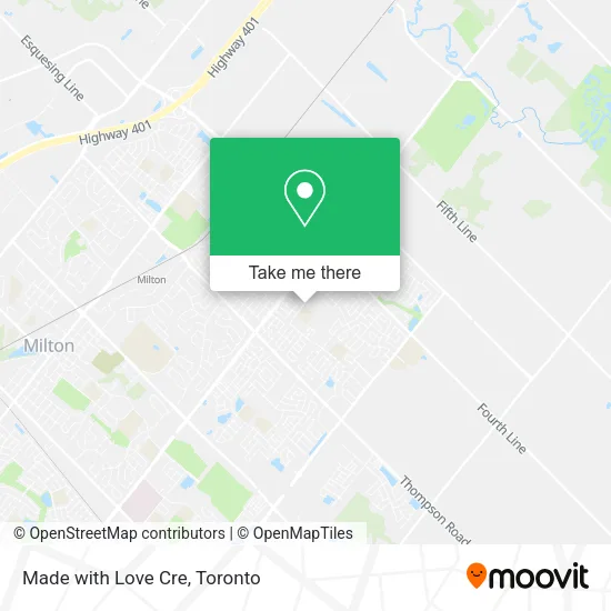 Made with Love Cre map