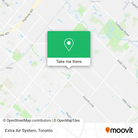 Extra Air System map