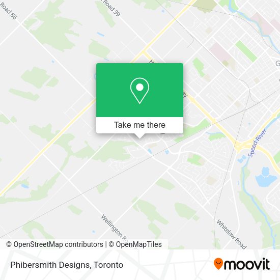 Phibersmith Designs map