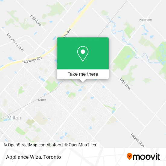 Appliance Wiza map