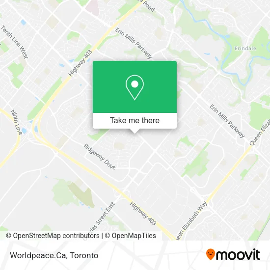 Worldpeace.Ca map