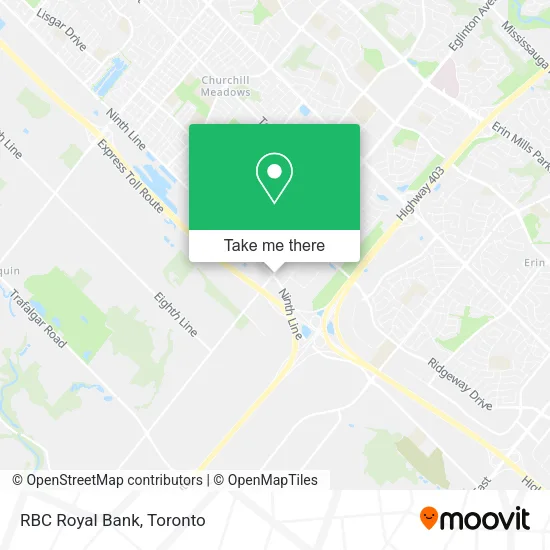 RBC Royal Bank map