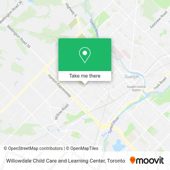 Willowdale Child Care and Learning Center map
