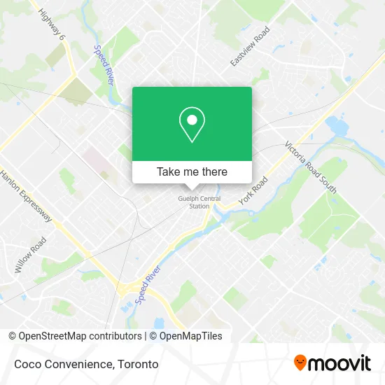 Coco Convenience map